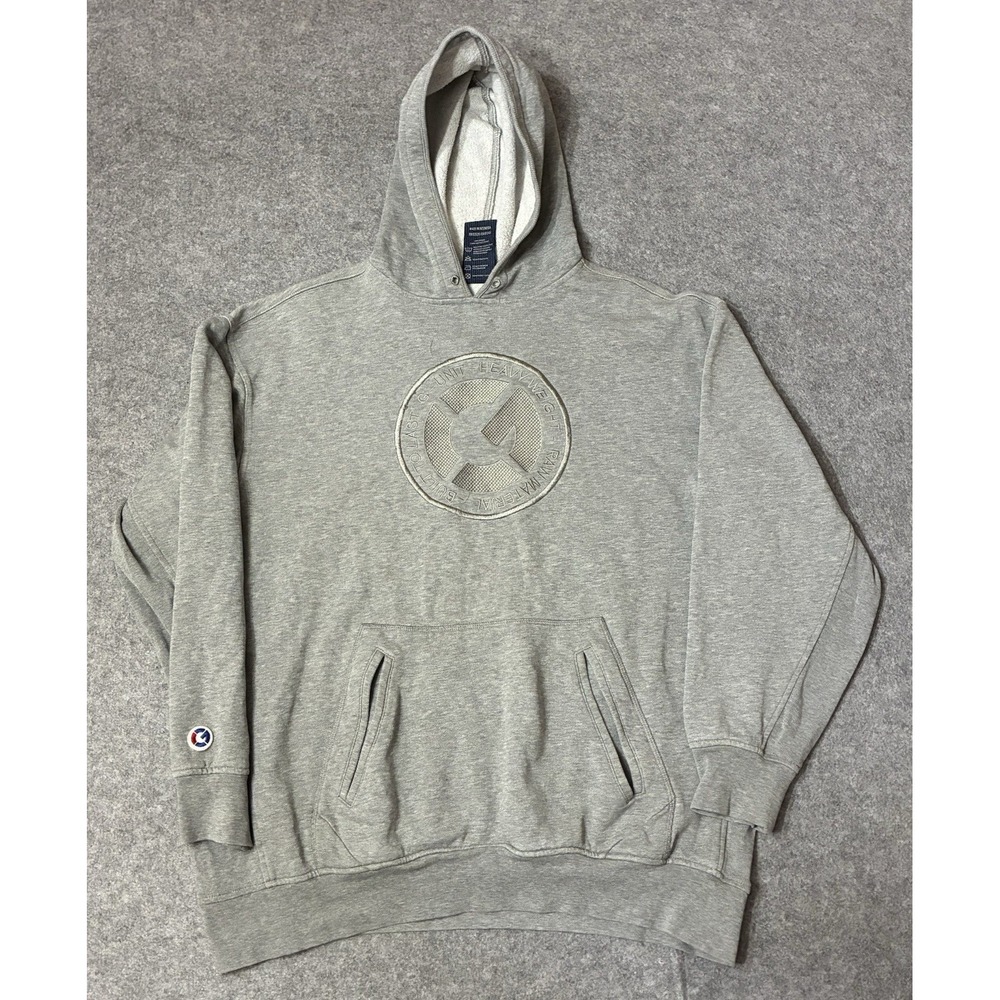 Vintage G Unit Hoodie Mens XL Gray Pullover Hip Hop 50 Cent Rap Mens Y2K - Flaws